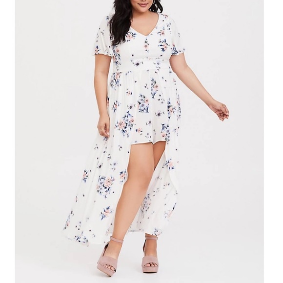 torrid romper maxi
